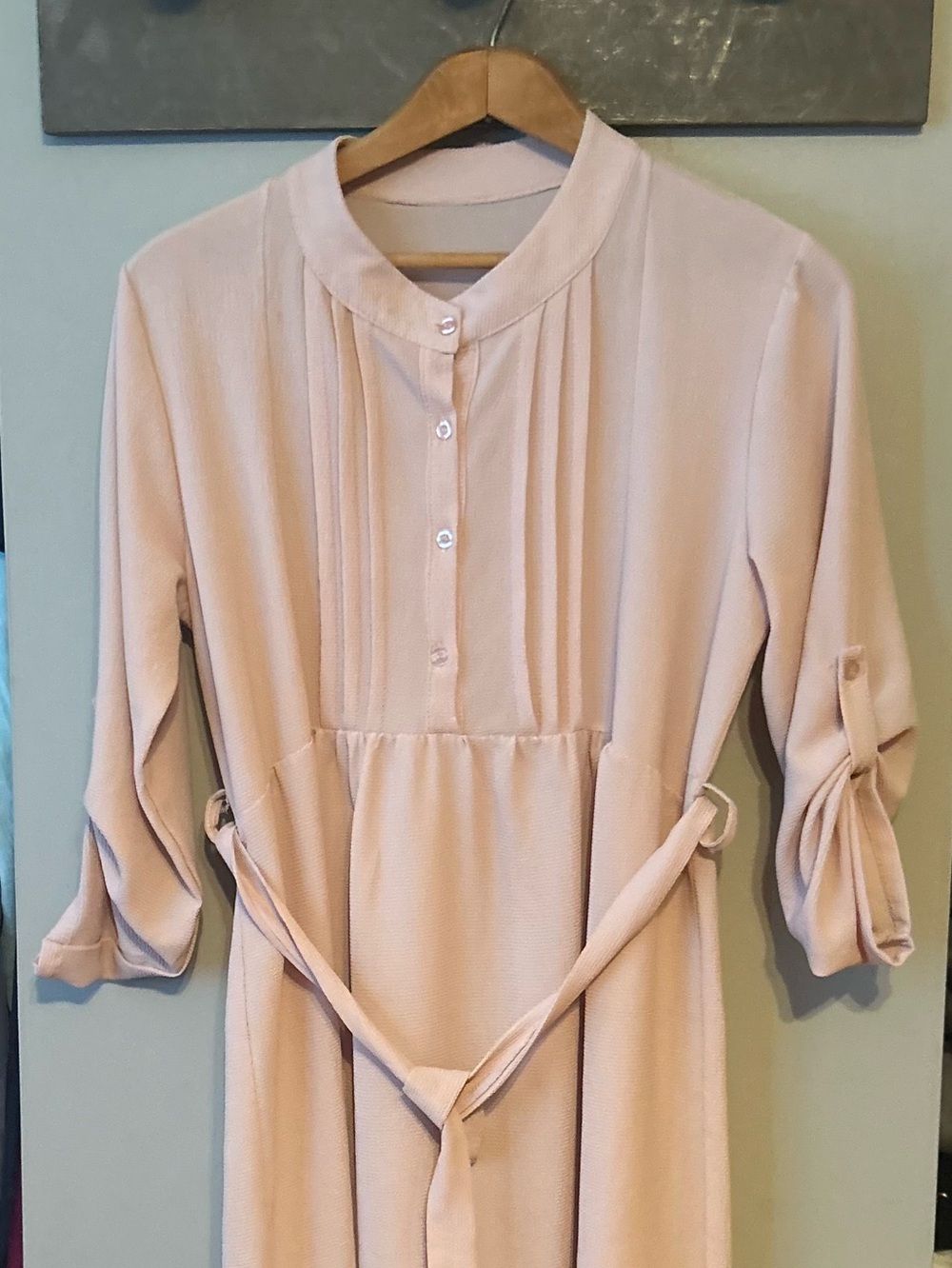 Lightweight shirt dress - Picture 2 of 12